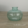 Маленькие мини -современные цветные стеклянные вазы